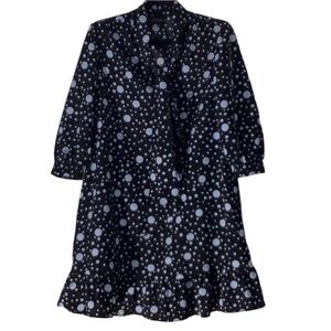 Who What Wear Polka dot Dress